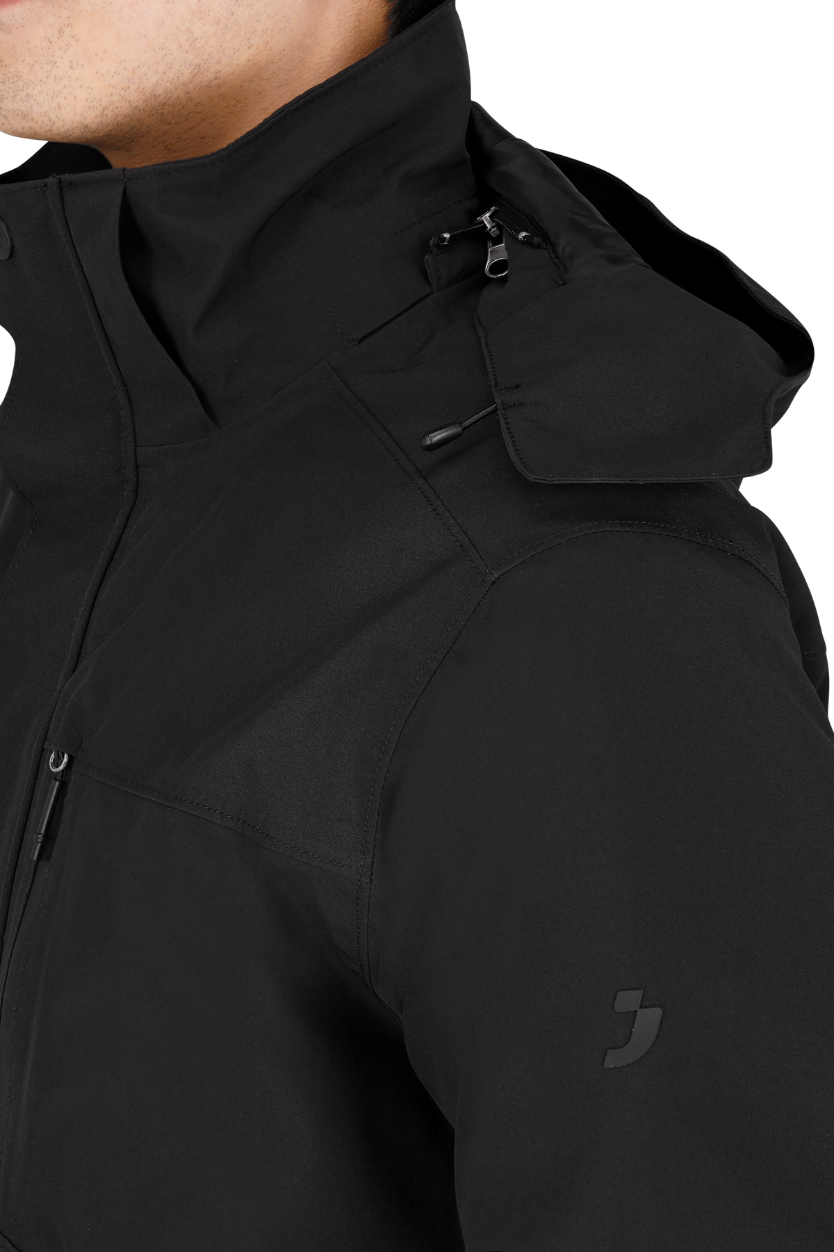Jachetă de Iarnă Oak Safety Jogger Neagră – Impermeabilă, Glugă Detașabilă - poza 14