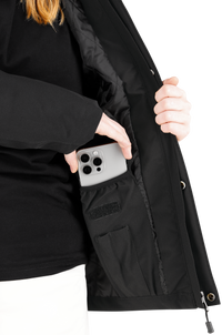 Jachetă de Iarnă Damă Oak Safety Jogger Neagră – Impermeabilă, Glugă Detașabilă - poza 13