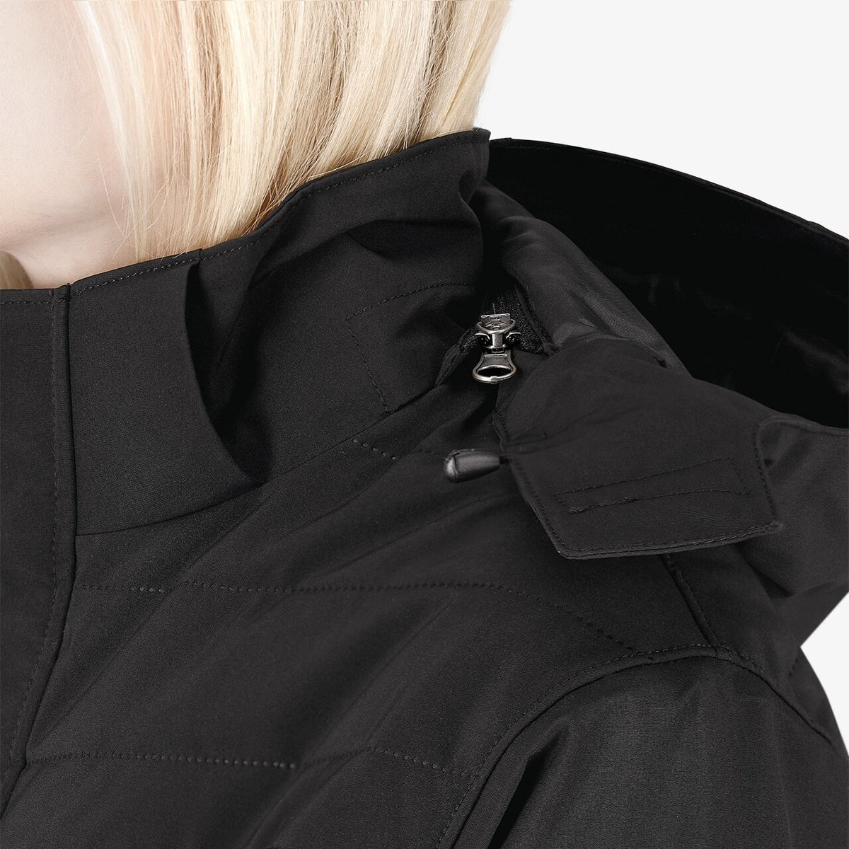 Jachetă de Iarnă Damă Oak Safety Jogger Neagră – Impermeabilă, Glugă Detașabilă - poza 5