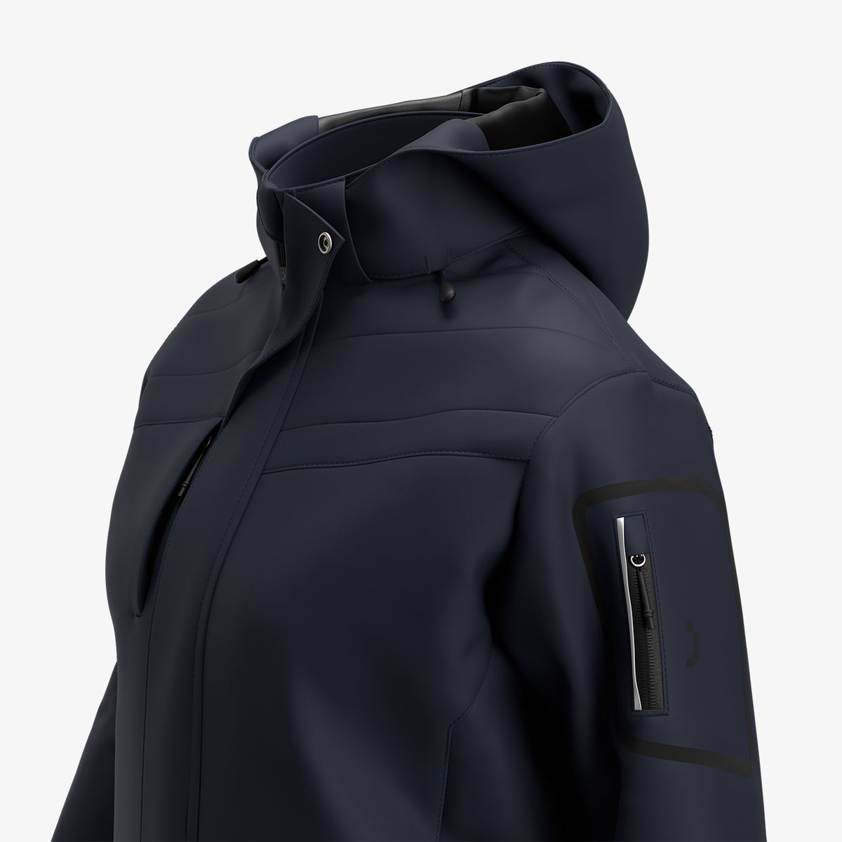 Jachetă de Iarnă Oak W Safety Jogger Bleumarin – Impermeabilă, Glugă Detașabilă - poza 2