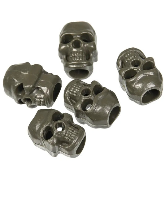 OD Cord Stopper Skull – Set de Opritoare de Șnur în Formă de Craniu