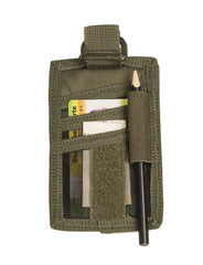 OD ID Card Case – Suport Documente Tactic cu Prindere și Lanyard, 100% Poliester