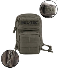 OD Keyholder Assault Pack – Mini Rucsac Tactic Tip Brelog, cu Compartimente Multiple