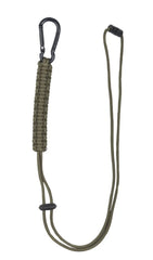 OD Paracord Lanyard – Șnur Tactic Multifuncțional cu Carabinieră Mare și Prindere Rapidă