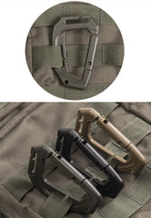 OD Tactical Karabiner Molle – Set de 2 Carabiniere Tactice pentru Echipament Molle