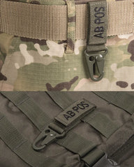 OD Tactical Keyholder – Grupa Sanguină AB Pozitiv (Set 5 bucăți)