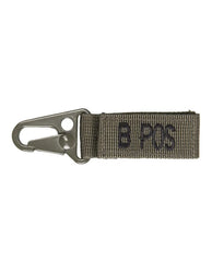 OD Tactical Keyholder – Grupa Sanguină B Pozitiv (Set 5 bucăți)