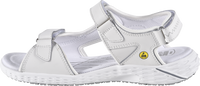 Sandale de Protecție Odile Safety Jogger Alb – Piele, Talpă Antiderapantă - poza 6