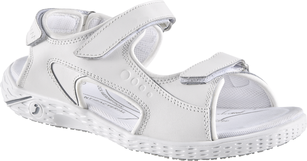 Sandale de Protecție Odile Safety Jogger Alb – Piele, Talpă Antiderapantă - poza 7