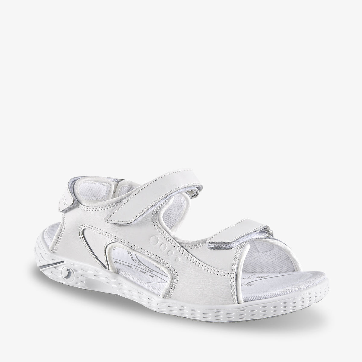 Sandale de Protecție Odile Safety Jogger Alb – Piele, Talpă Antiderapantă - poza 3