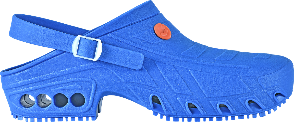 Sabot Oxyclog Safety Jogger Albastru Electric – Antiderapant, Autoclavabil - poza 4