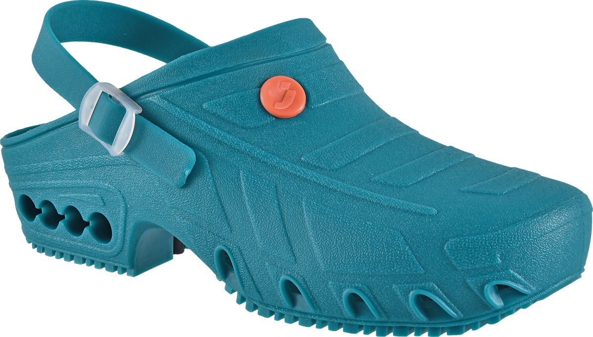Sabot Oxyclog Safety Jogger Verde Electric – Autoclavabil, Antiderapant - poza 7