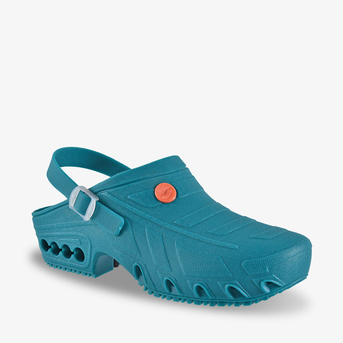 Sabot Oxyclog Safety Jogger Verde Electric – Autoclavabil, Antiderapant - poza 3