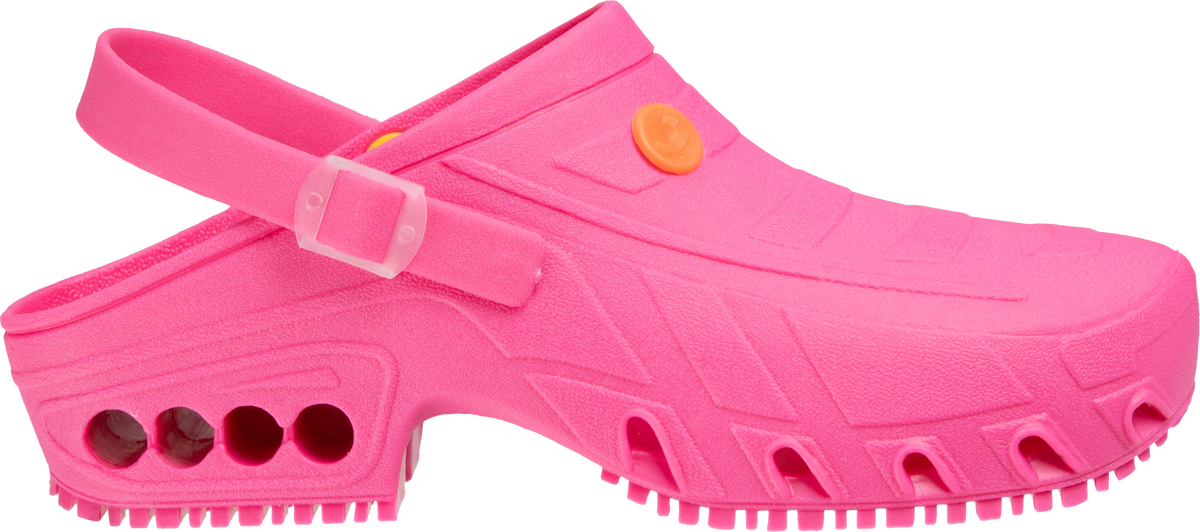 Sabot de Protecție Oxyclog Safety Jogger Fucsia – Autoclavabil, Antiderapant - poza 5