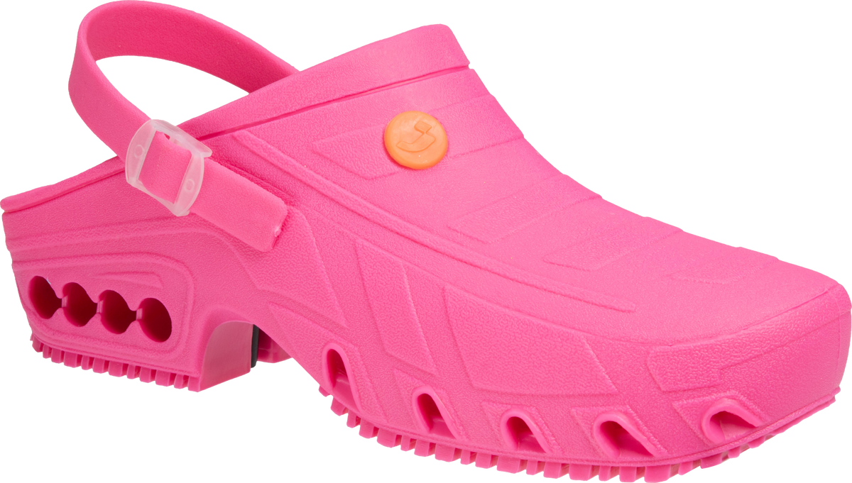Sabot de Protecție Oxyclog Safety Jogger Fucsia – Autoclavabil, Antiderapant - poza 7