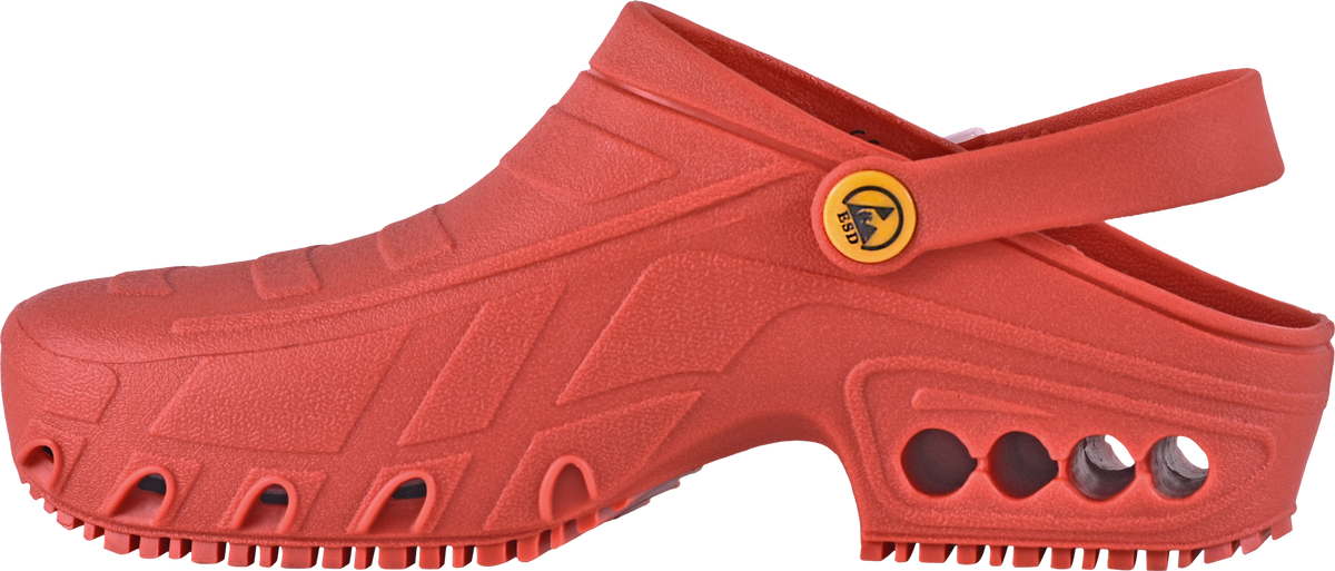 Sabot Oxyclog OB Safety Jogger Roșu – Antiderapant, Autoclavabil - poza 6