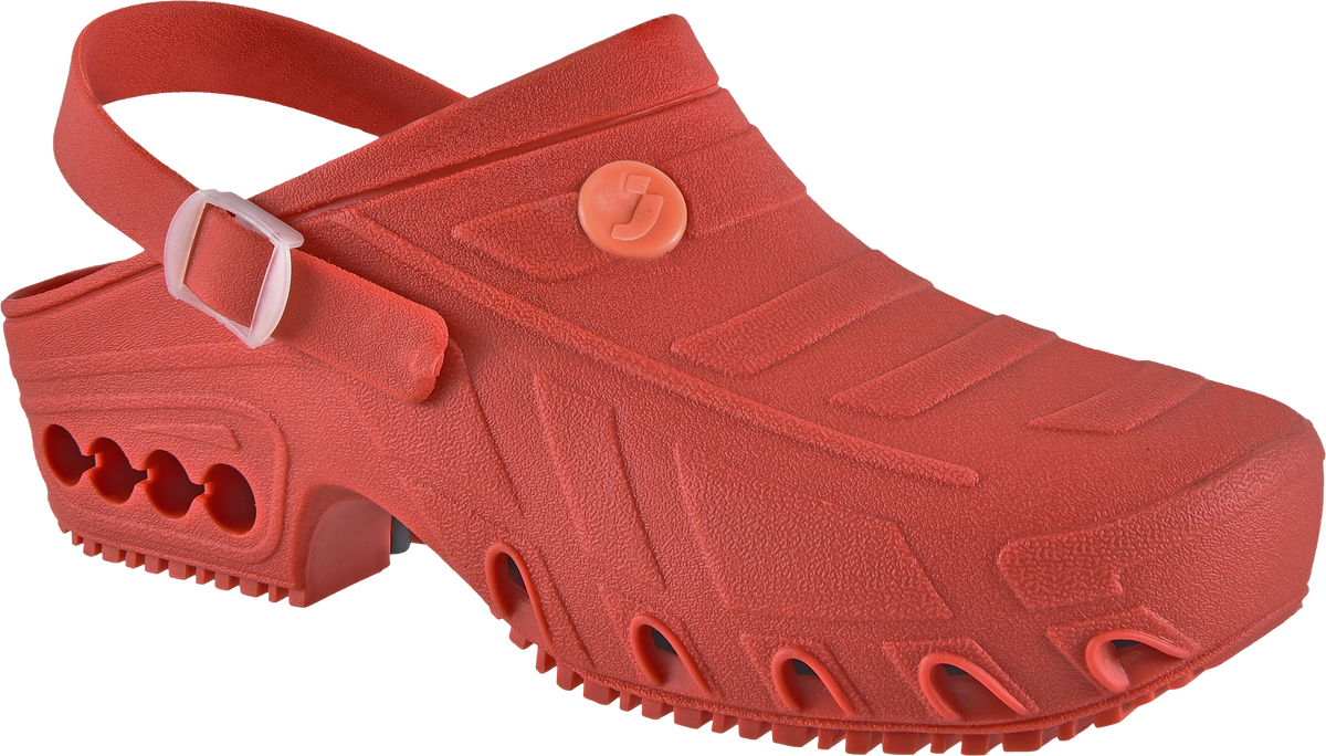 Sabot Oxyclog OB Safety Jogger Roșu – Antiderapant, Autoclavabil - poza 7