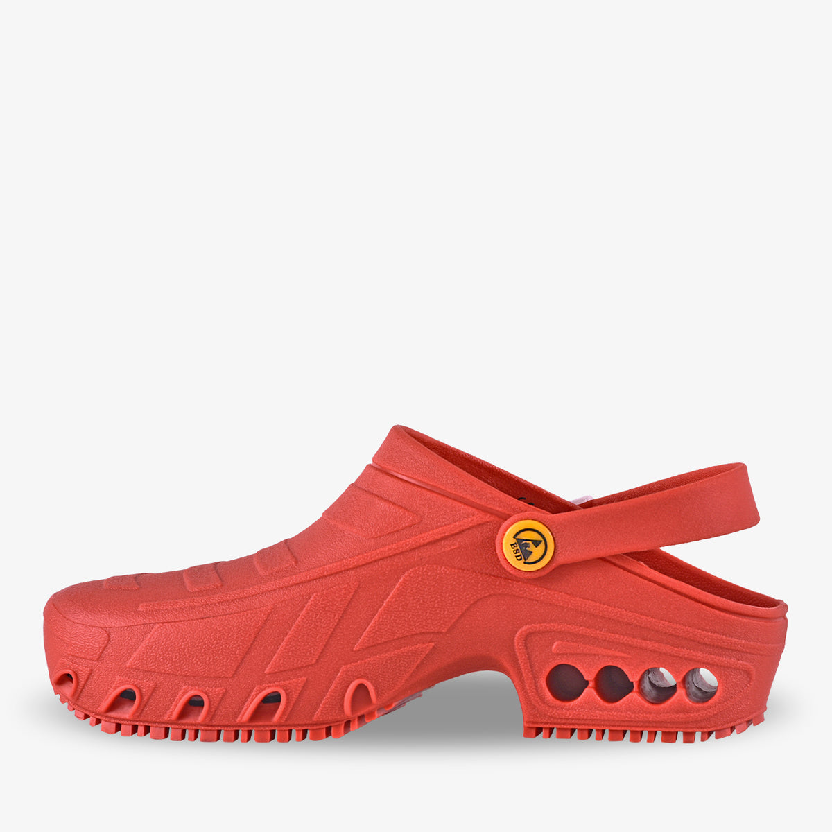 Sabot Oxyclog OB Safety Jogger Roșu – Antiderapant, Autoclavabil - poza 2