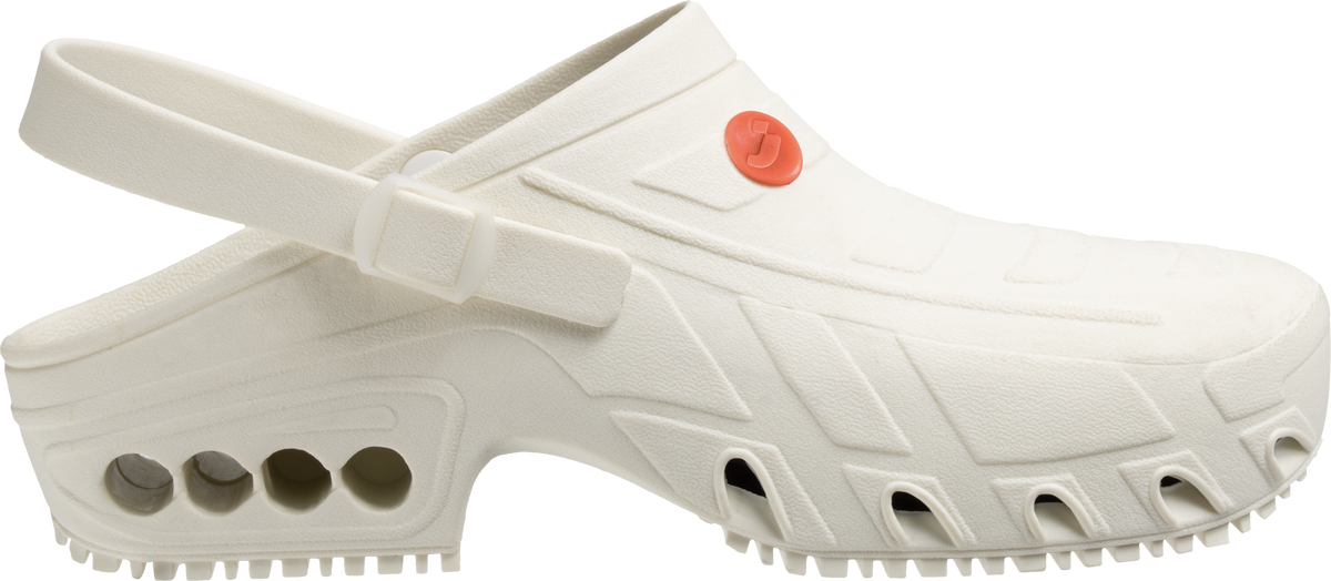Sabot de Protecție Oxyclog Safety Jogger Alb – Antiderapant, Autoclavabil - poza 4