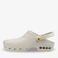 Sabot de Protecție Oxyclog Safety Jogger Alb – Antiderapant, Autoclavabil - poza 2