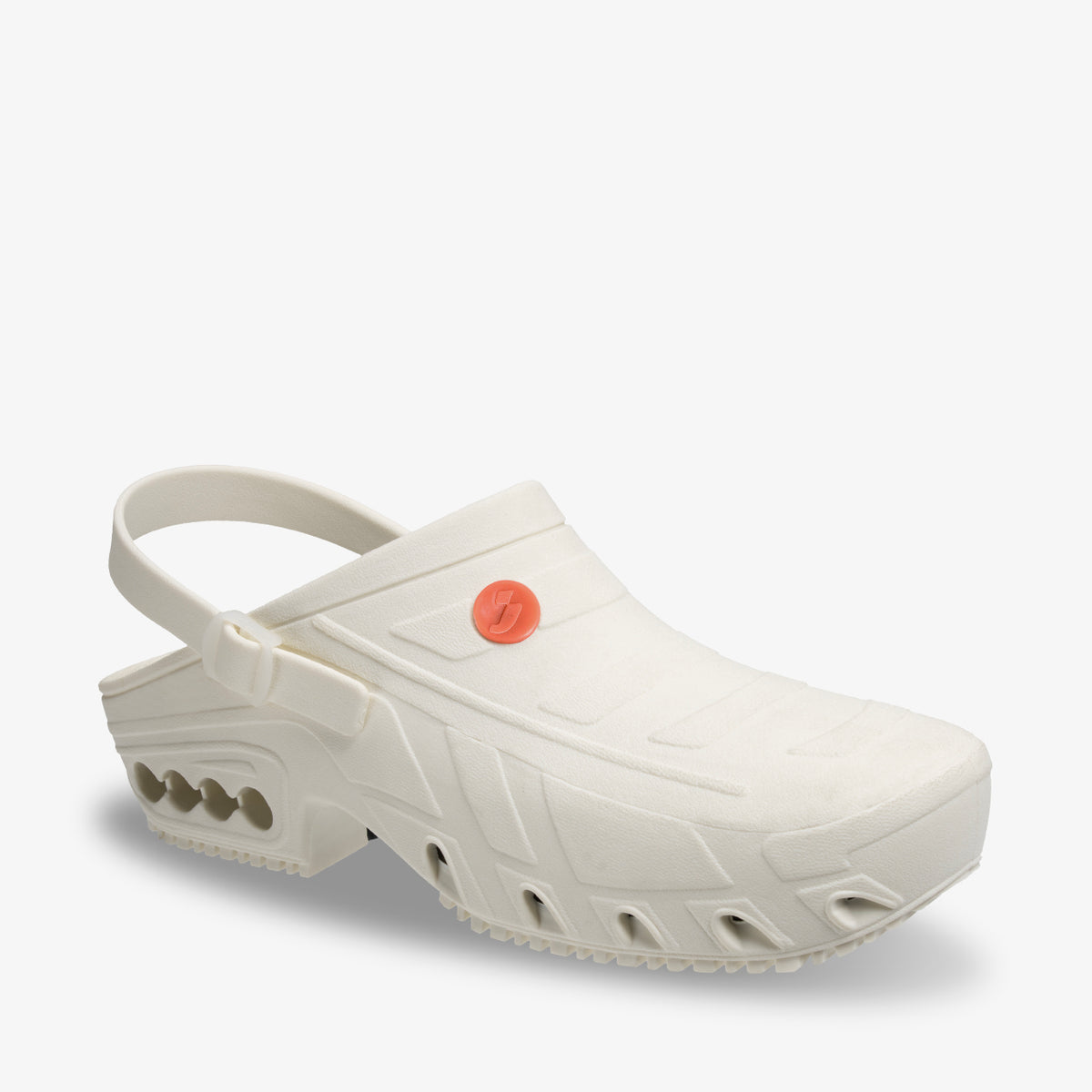 Sabot de Protecție Oxyclog Safety Jogger Alb – Antiderapant, Autoclavabil - poza 3