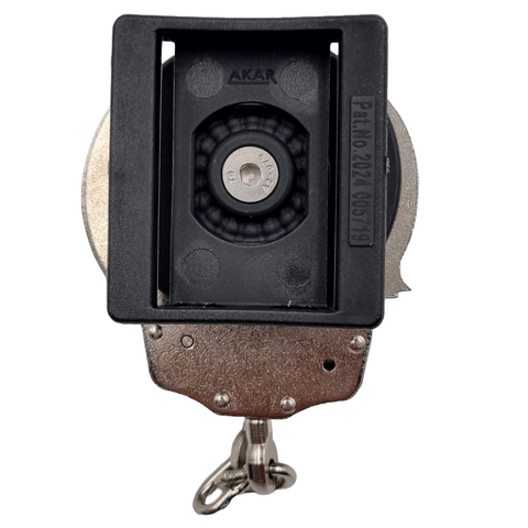 Toc pentru cătușe AKAR® ELITE din polimer, negru, universal, retenție și eliberare la buton P1024