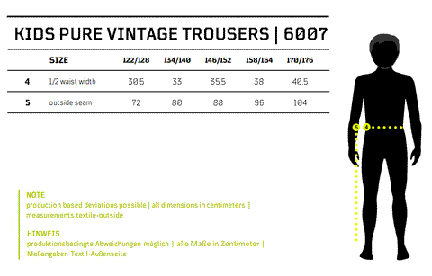 PANTALONI COPII PURE VINTAGE BLACK