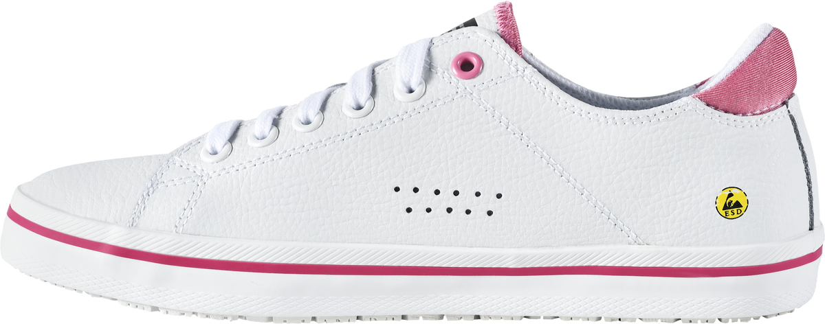 Pantof de Protecție Paola O1 Safety Jogger Fucsia – Piele, Talpă Antiderapantă - poza 6