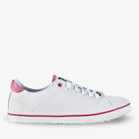 Pantof de Protecție Paola O1 Safety Jogger Fucsia – Piele, Talpă Antiderapantă - poza 1