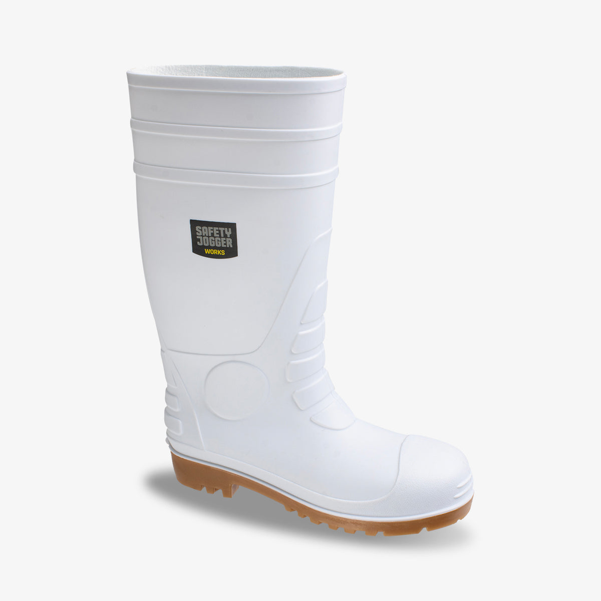 Cizme de Protecție Poseidon S4 Safety Jogger Albe – Vârf din Oțel, Impermeabile - poza 3