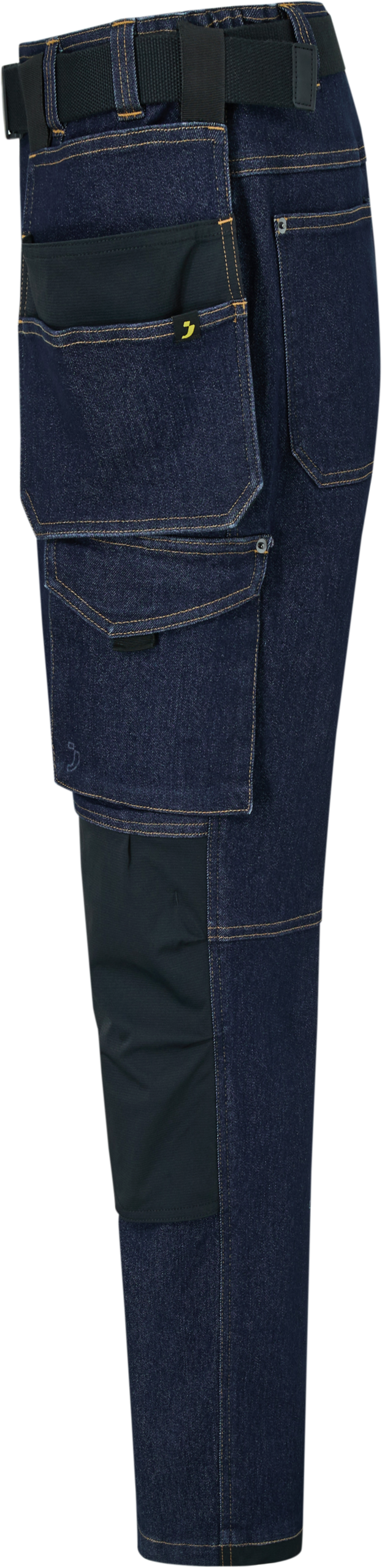 Pantaloni de Lucru Pro Denim Safety Jogger Albaștri – Buzunare Genunchiere, CE - poza 9