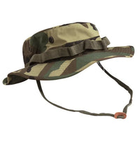 Palarie Impermeabila Us Gi Boonie Trilaminat Camuflaj Woddland