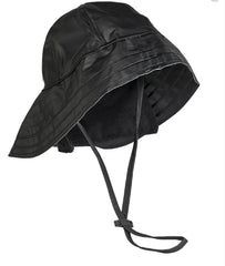 Pălărie de Ploaie Neagră „Südwester” – Protecție Completă, Design Funcțional și Rezistență Maximă