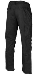 Pantaloni BLACK COTTON PREWASH PILOT ′STRAIGHT CUT′ – Cargo Tactic, Croială Clasică, Rezistență Maximă