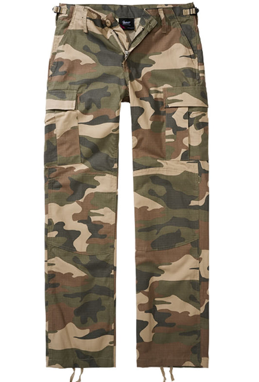 Pantaloni Dama Brandit BDU Ripstop Light Woodland