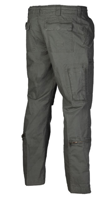 Pantaloni OD COTTON PREWASH PILOT ′STRAIGHT CUT′ – Funcționalitate Militară, Stil Clasic