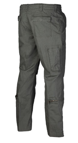 Pantaloni OD COTTON PREWASH PILOT ′STRAIGHT CUT′ – Funcționalitate Militară, Stil Clasic