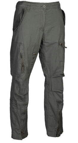 Pantaloni OD COTTON PREWASH PILOT ′STRAIGHT CUT′ – Funcționalitate Militară, Stil Clasic