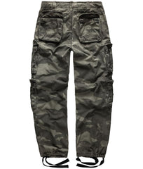 Pantaloni Raw Vintage Airborne Black Camo