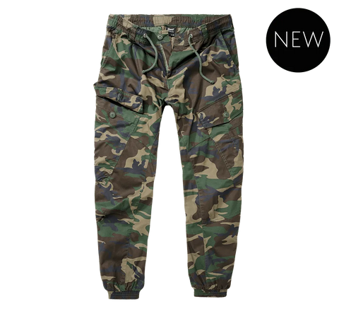 Pantaloni Ray Vintage Brandit Camuflaj Woodland