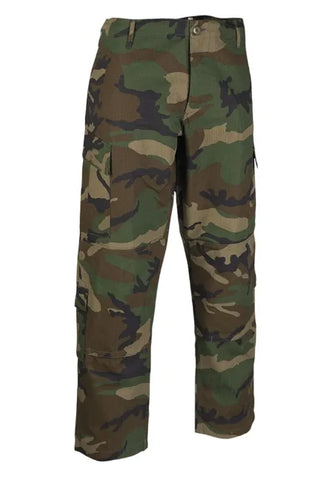 Pantaloni Ripstop Acu Camuflaj Woodland