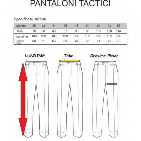 Pantaloni Tactici Pompierii Igsu
