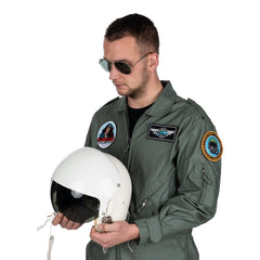 Patch Kiss me before flight round with hook and loop #12012