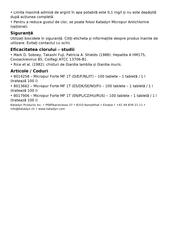 Tablete Purificare Apa Katadyn Micropur Forte Folie 25 Buc