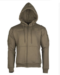 RANGER GREEN TACTICAL HOODIE WITH ZIPPER – Hanorac tactic versatil pentru confort și utilitate zilnică