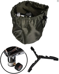 Radiant Heater pentru Cartuș Gaz Butan – 1,2 kW, Ușor, Compact, cu Trepied și Husă