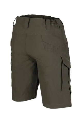 Ranger Green Elastic Assault Shorts – Pantaloni Scurți Tactici Slim Fit, Flexibili și Eficienți