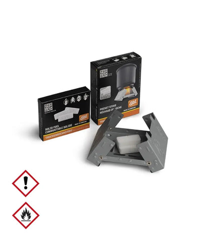Reșou Pliabil German ESBIT® cu Pastile Combustibil – Compact, Eficient și Gata de Drum
