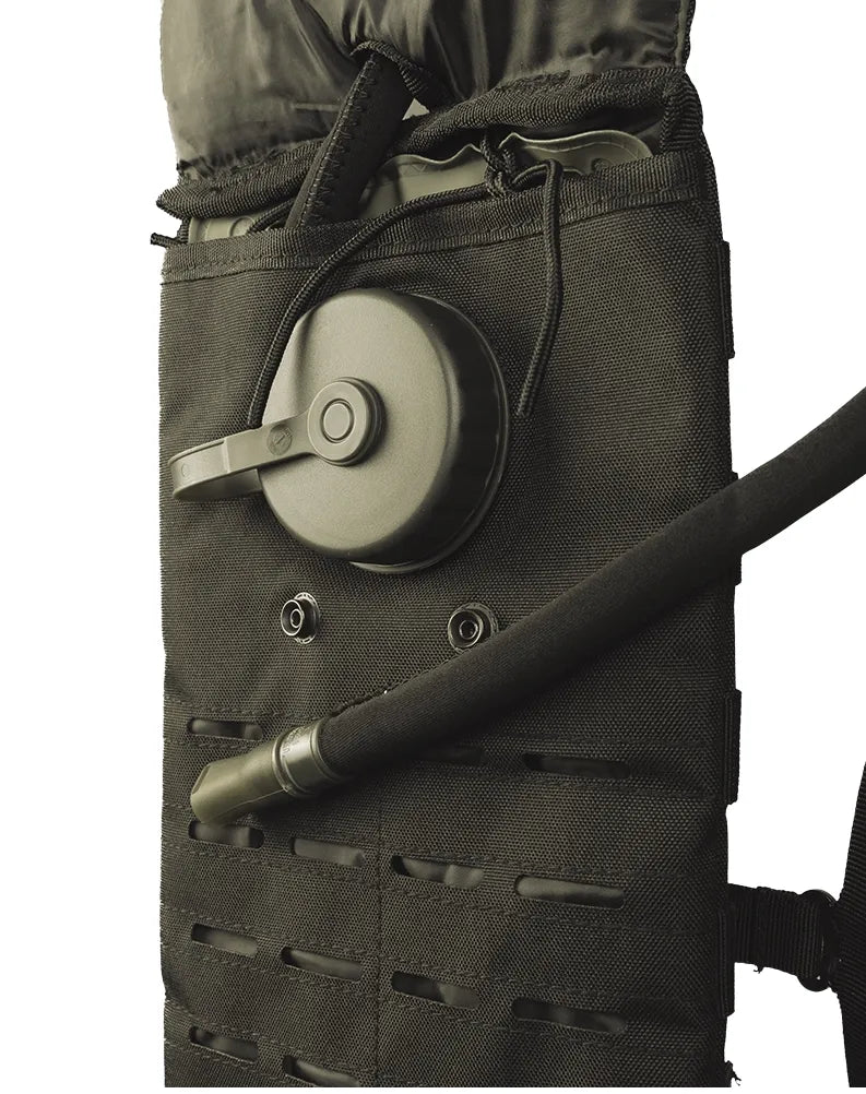 Rucsac OD Laser-Cut cu Sistem de Hidratare Integrat – 2,5L, MOLLE, Curele Detasabile