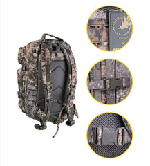 Rucsac Tactic Small US Assault WASP I Z1B – 20L, Sistem Laser-Cut, Camuflaj CIV-TEC®, Compact și Ultra Modular